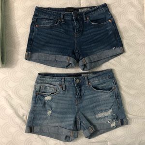 AEROPOSTALE DENIM MIDI SHORTS BUNDLE